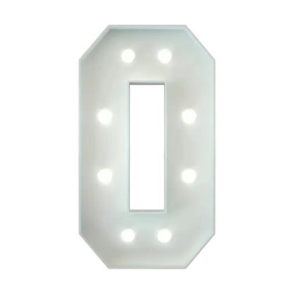 Marquee Letter O