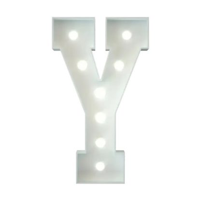 Marquee Letter Y
