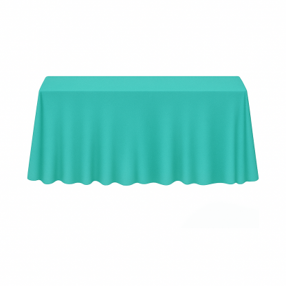 Rectangular Tablecloth Aqua