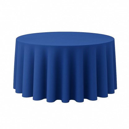 Round Tablecloth Blue