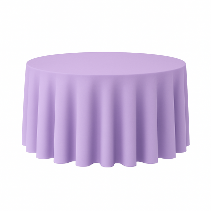 Round Tablecloth Lilac