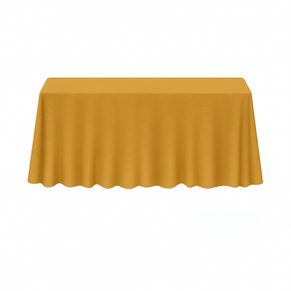 Rectangular Tablecloth Gold