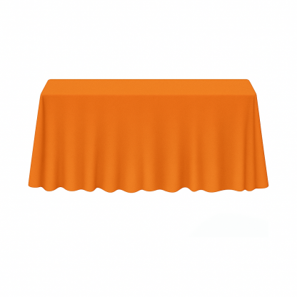 Rectangular Tablecloth Orange