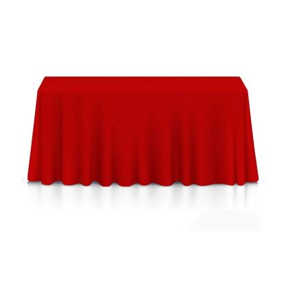 Rectangular Tablecloth Red