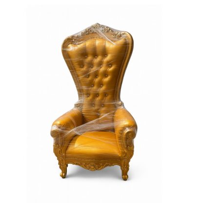 Golden Majesty Throne Chair