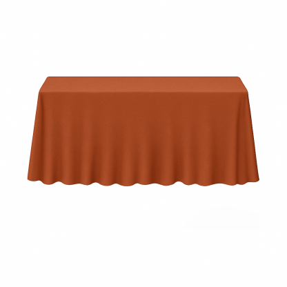 Rectangular Tablecloth Terracotta