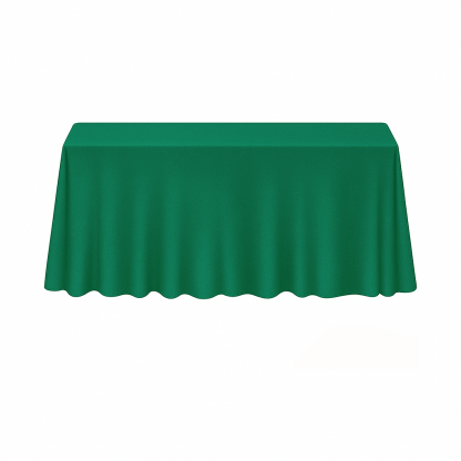 Rectangular Tablecloth Emerald Green
