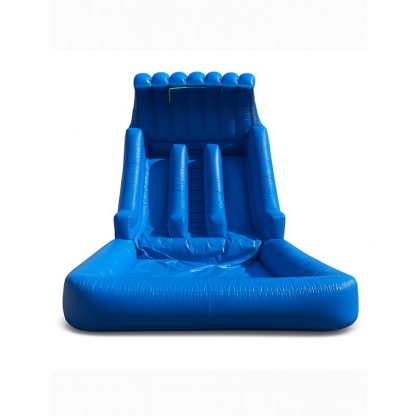 Blue Rush Curved 22ft Double Water Slide